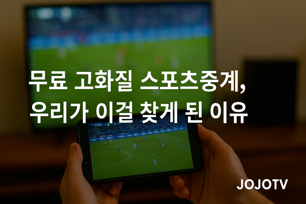 무료고화질스포츠중계
